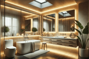 Good lighting is the bathroom upgrade nobody plans for, and the mirror is where it starts