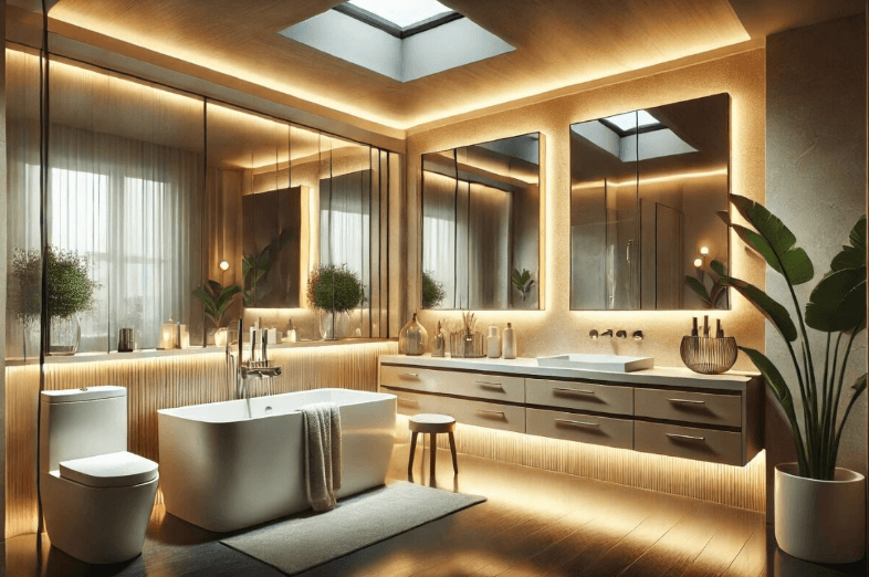 Good lighting is the bathroom upgrade nobody plans for, and the mirror is where it starts